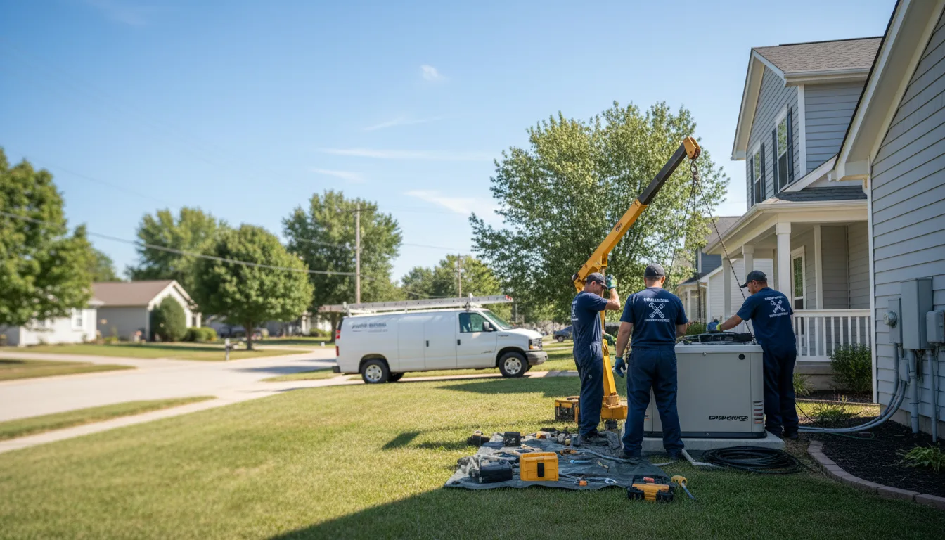 Generator Installation in Sharples, WV near me